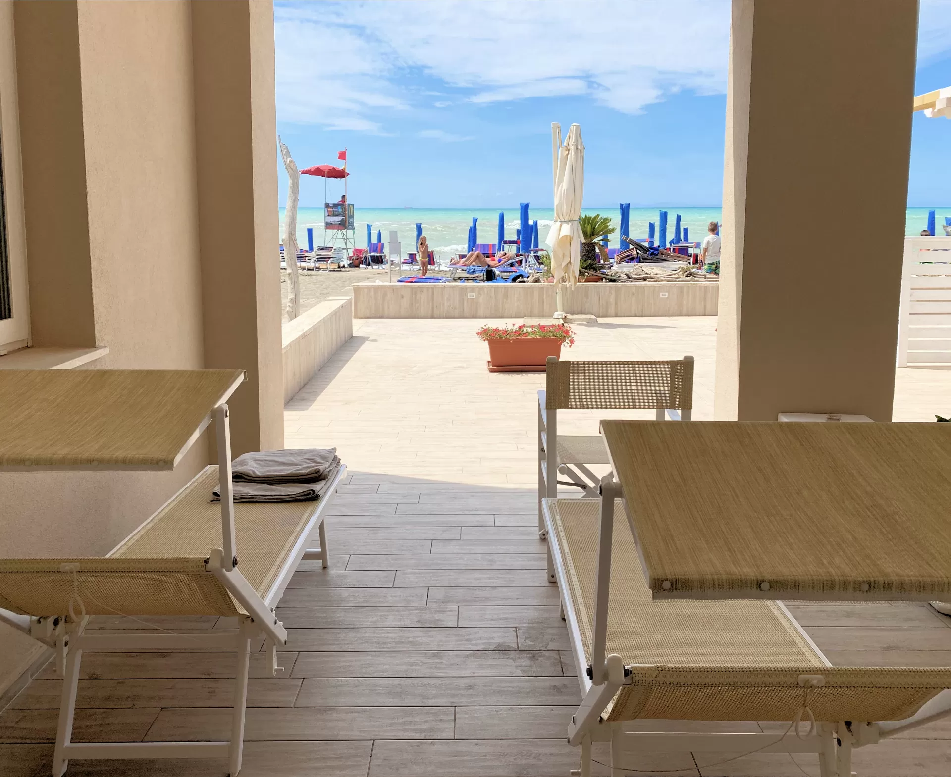Camera con patio esterno all’Hotel Cecina Beach – foto 2 di 13